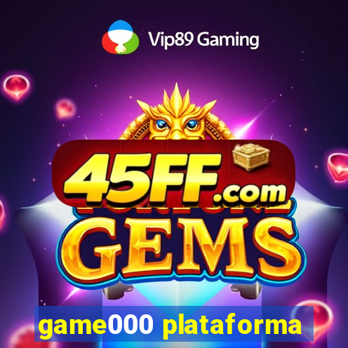 game000 plataforma